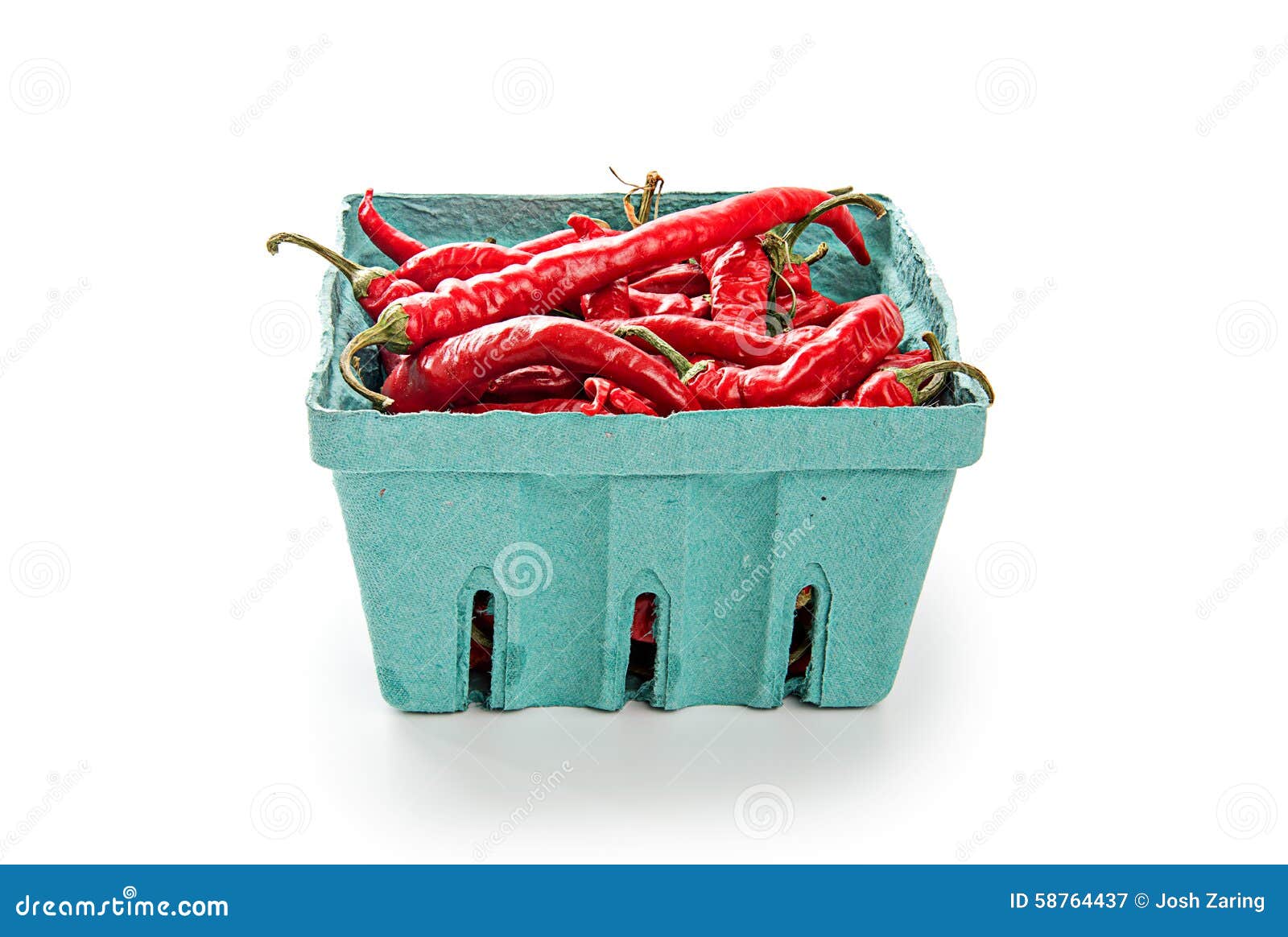 Chili Peppers in Green Container Stock Image Image of container, collage 58764437