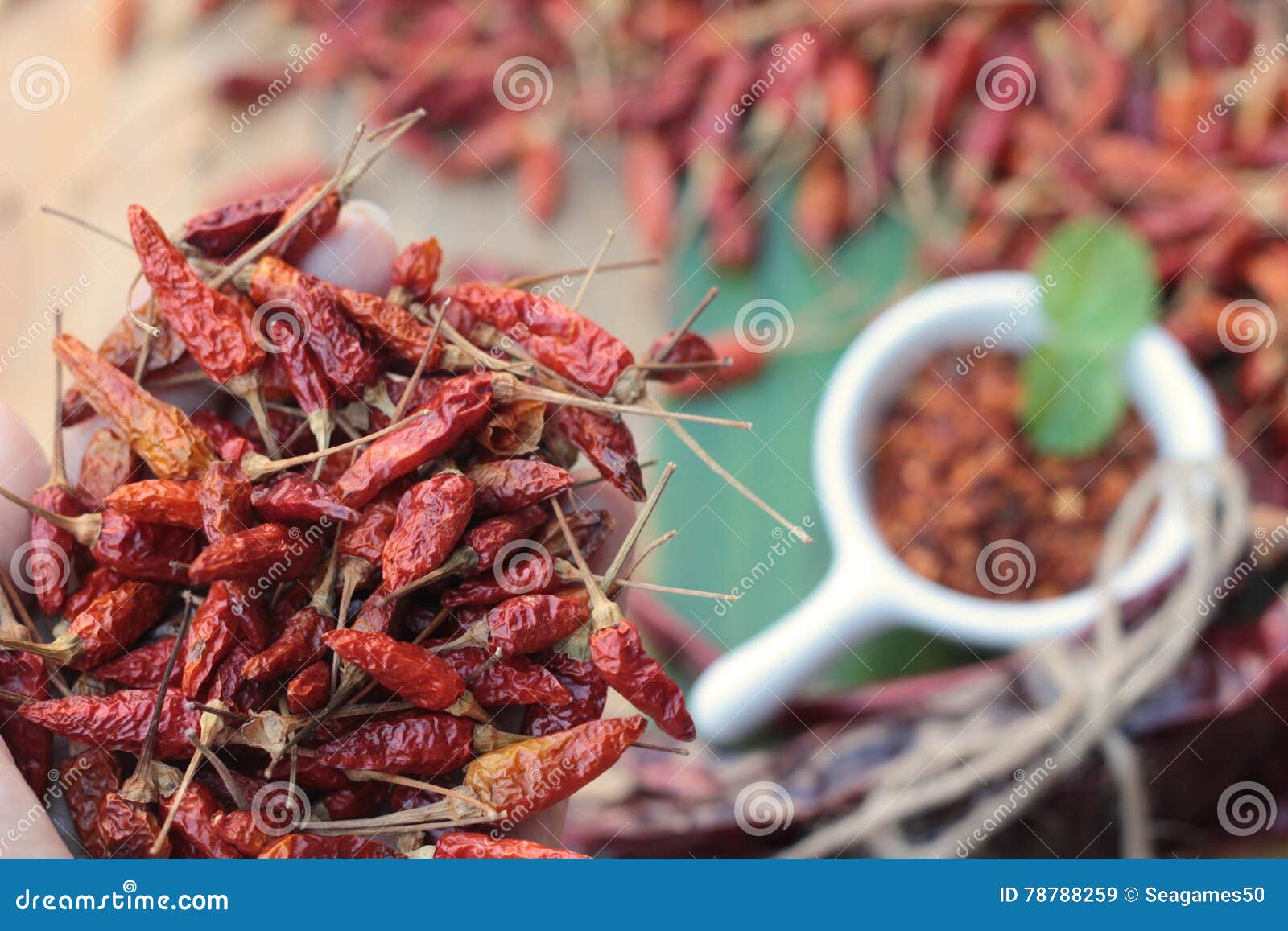 Chili Powder and Dried Chilli for Cooking. Stock Image Image of fresh