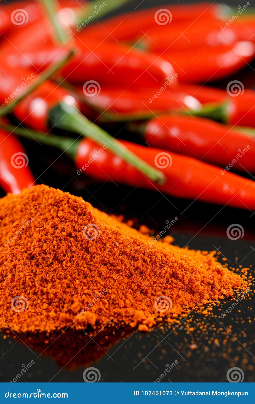 Chili powder stock image. Image of seasoning, vegetable 102461073