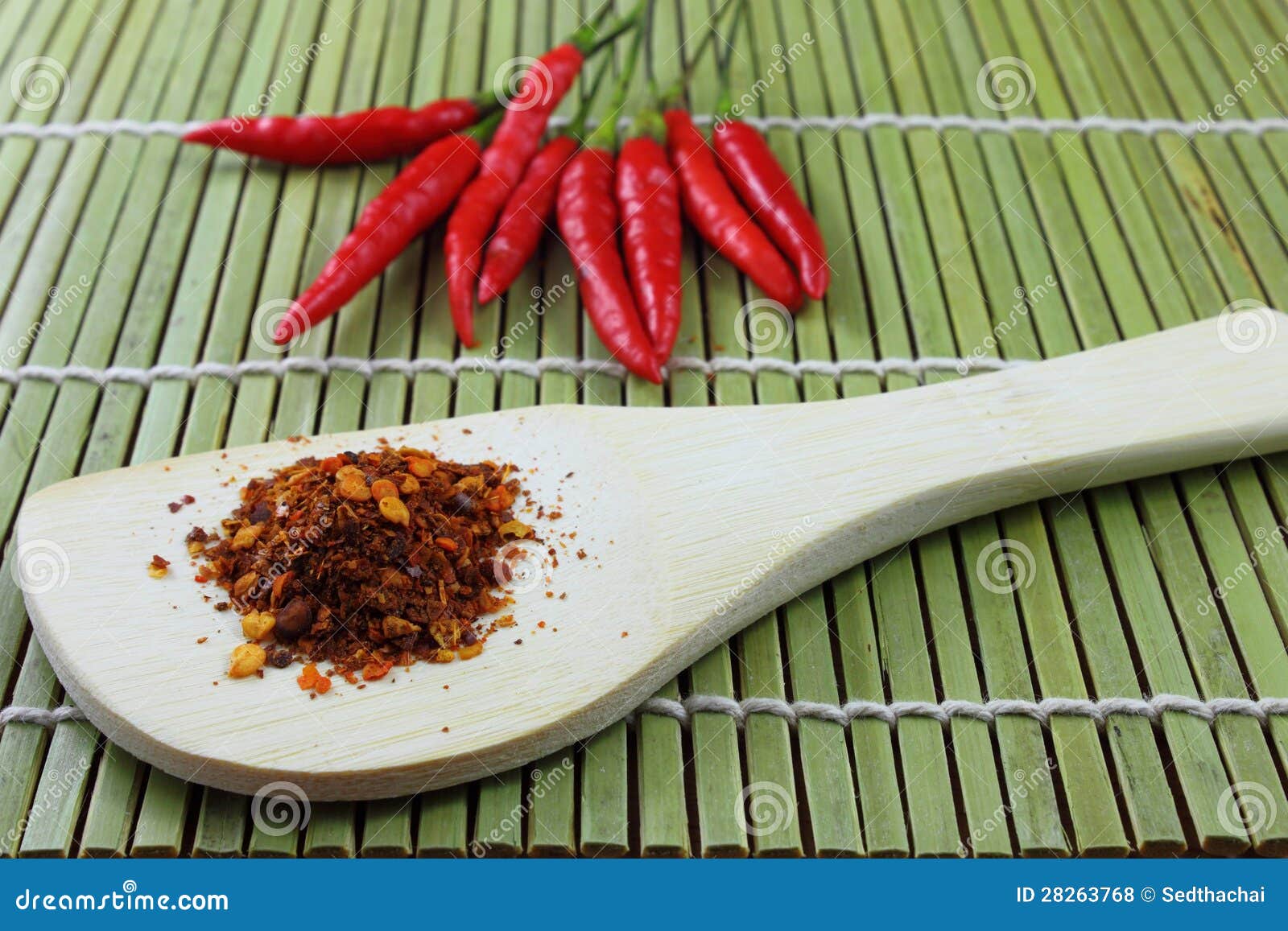 Chili Powder and Red Paprika Stock Photo Image of powder, pile 28263768
