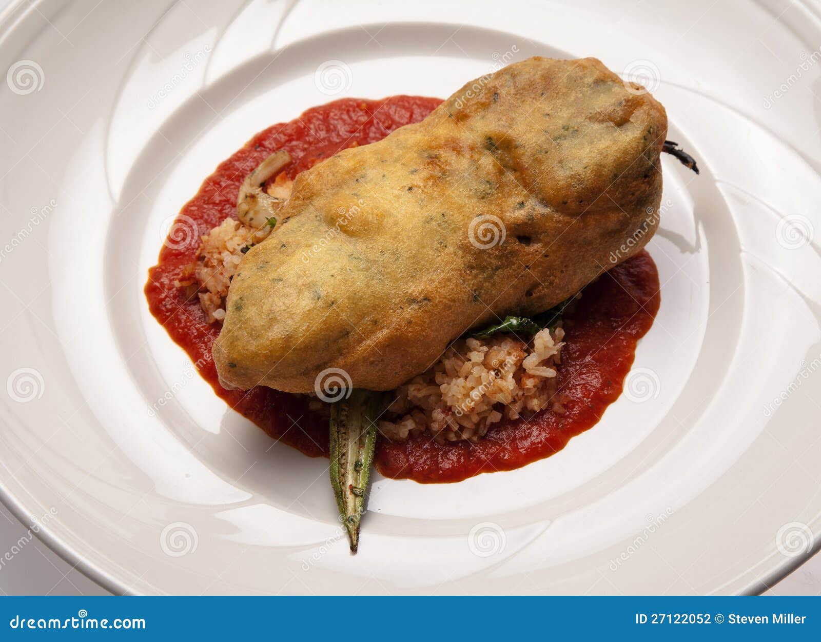 Chili Relleno stock photo. Image of spicy, chili, sauce 27122052