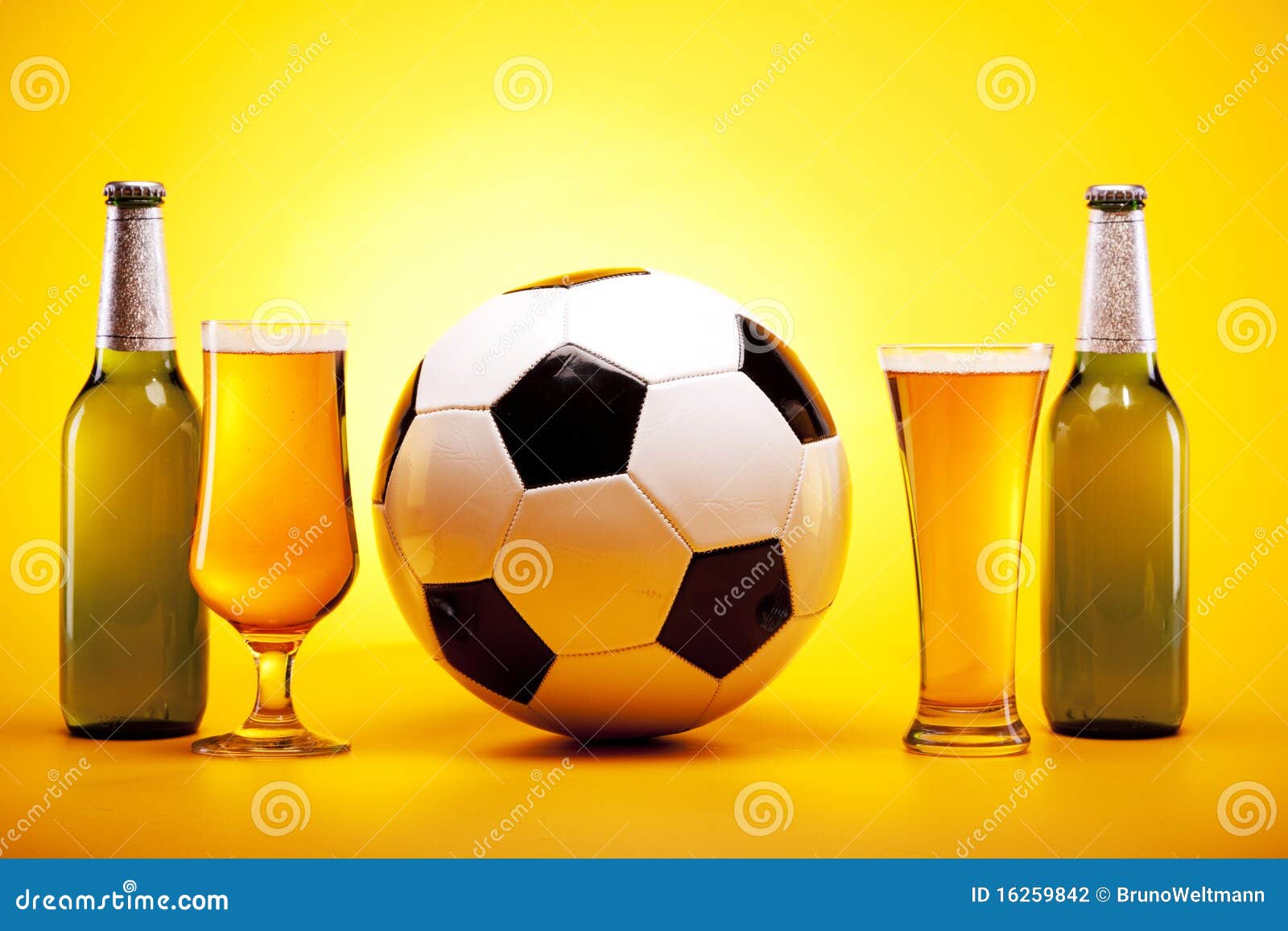 Chilled beer and sport stock photo. Image of beverage 16259842