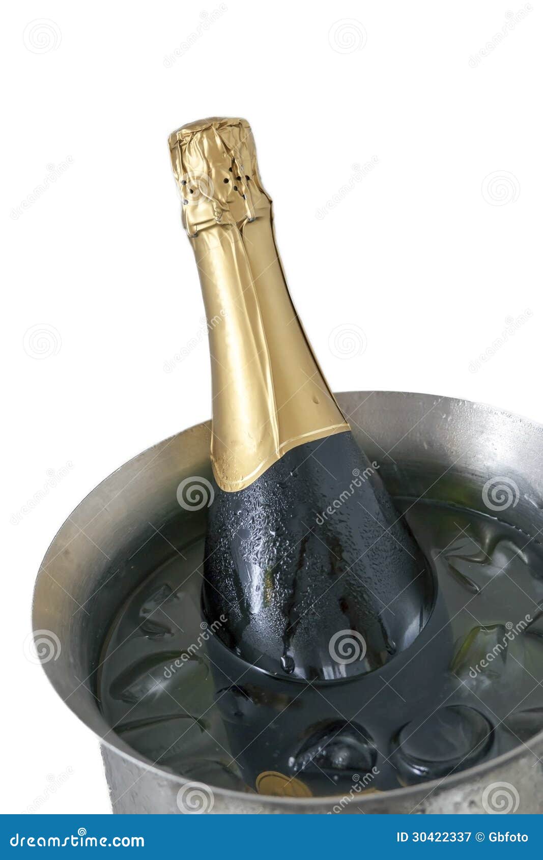 Chilled Champagne stock image. Image of cold, refreshment 30422337