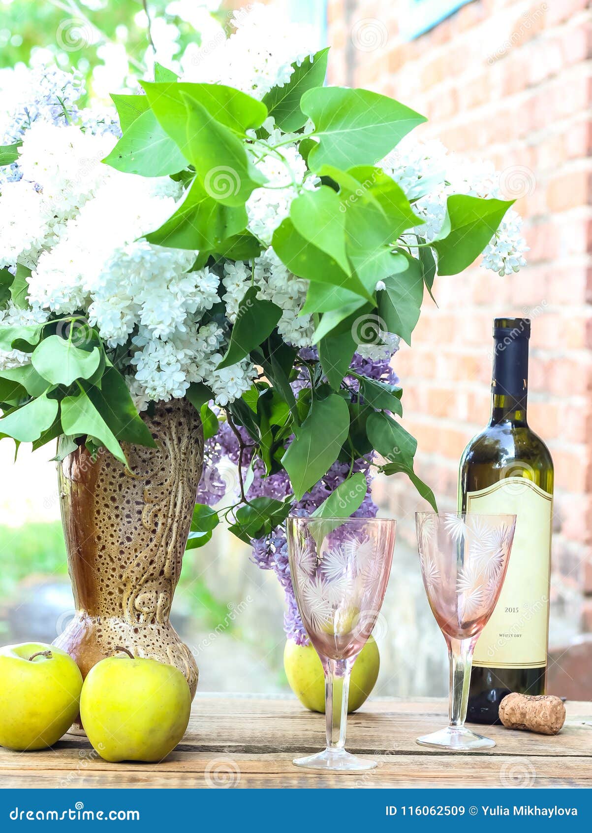 Chilled white wine stock image. Image of celebration 116062509