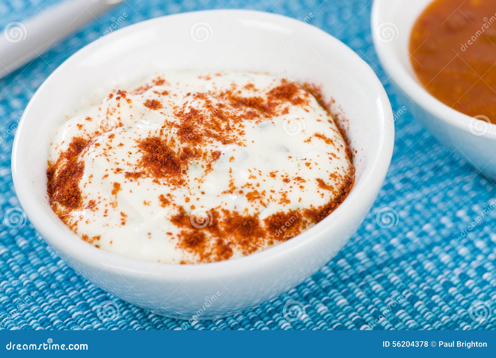Chilli and Yogurt Dips stock photo. Image of middle, chinese 56204378