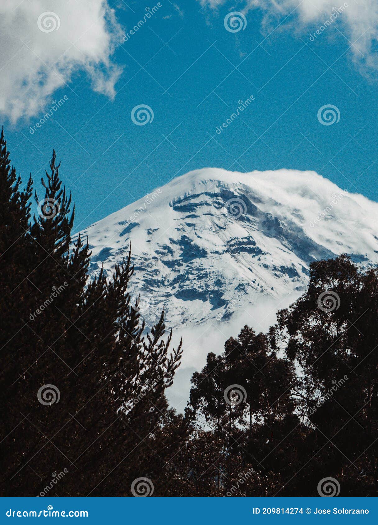 chimborazo volcano in ecuador, the closest point to the sun on earth