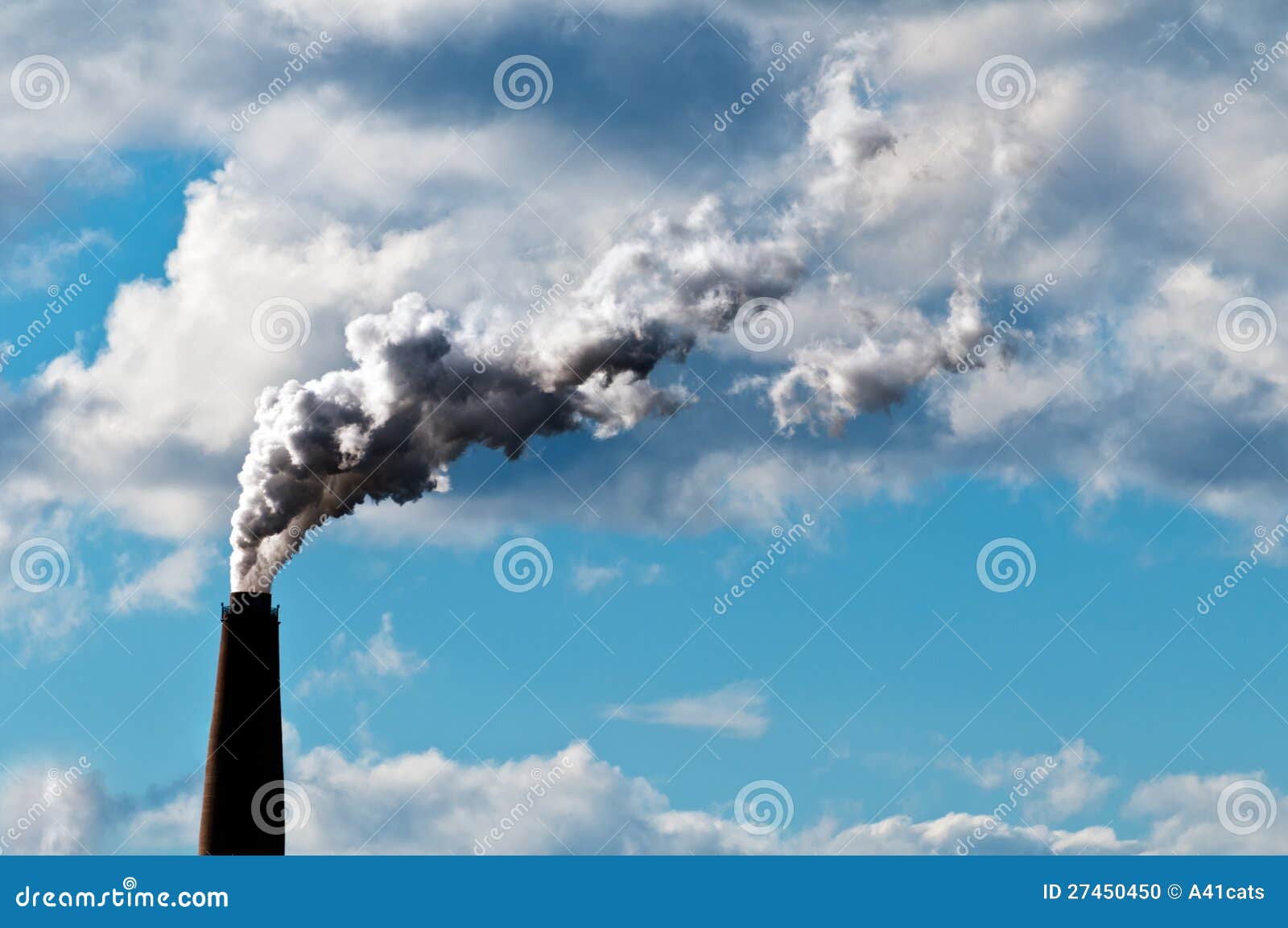 chimney exhaust waste amount of co2