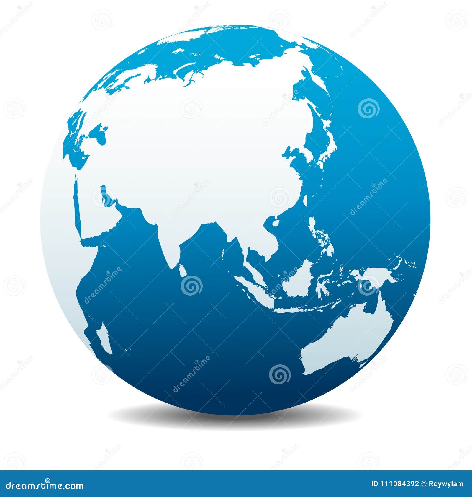 china and asia, far east global world icon planet earth