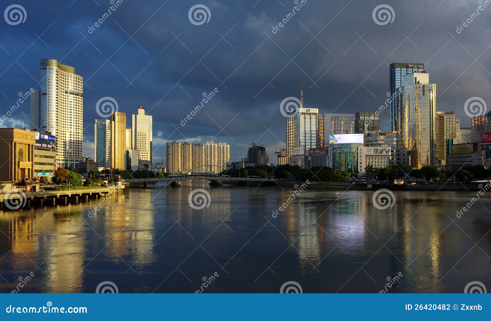 China city of Ningbo editorial photography. Image of ningbo 26420482