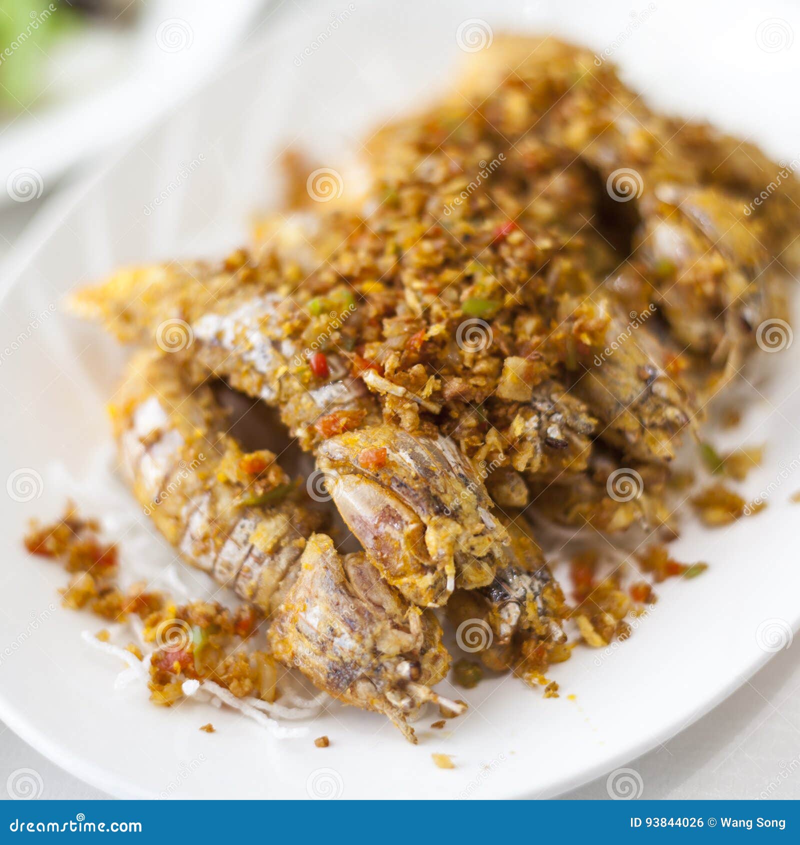 Chinese Food, Mantis Shrimp Stock Photo Image of menu, meal 93844026