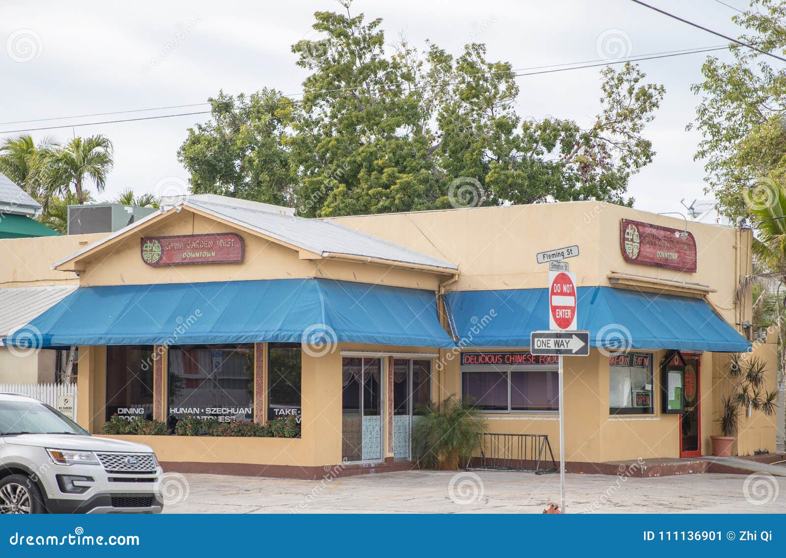 China Garden West Downtown Restaurant In Key West Florida Usa