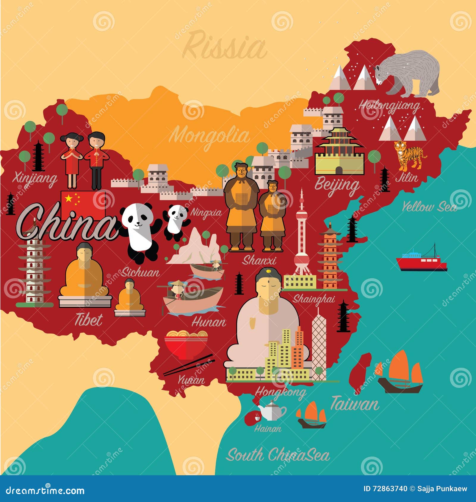 Image result for china map