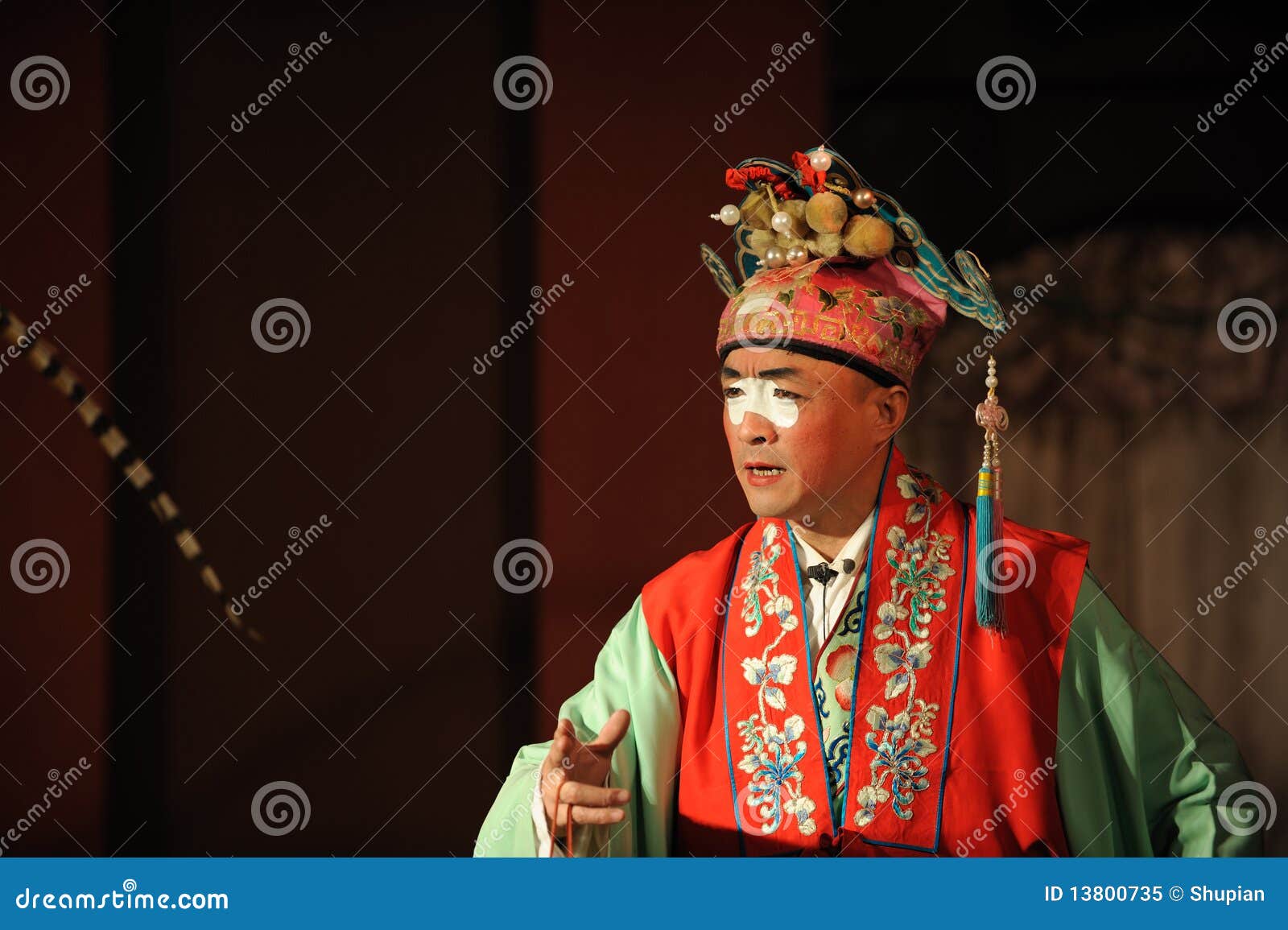 China Opera Clown Royalty Free Stock Photo Image 13800735
