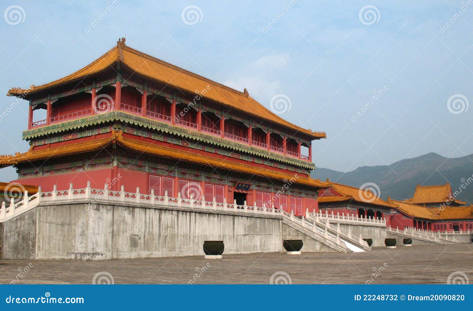 China palace. Very majestic palace of China