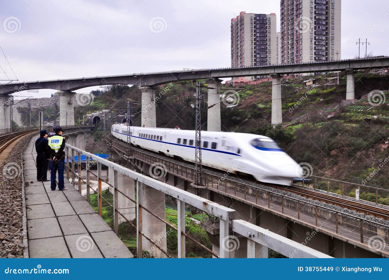 China Railway High Speed Train Editorial Stock Image - Image: 38755449