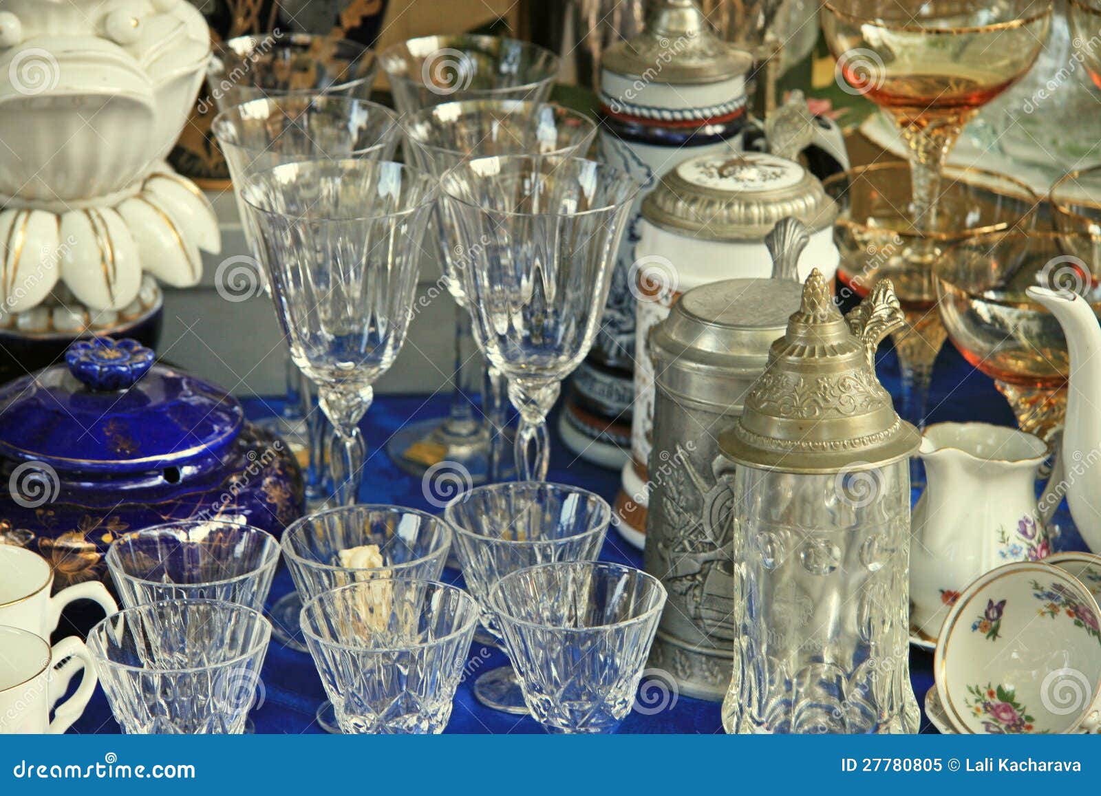 China shop stock image. Image of retro, wine, glass, china 27780805