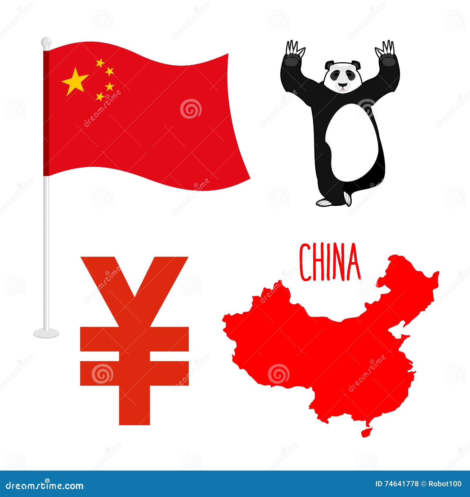 China Symbol Icons Set. Map and Flag of Country. Sign of National Currency Yen Stock Vector - Illustration of cash, land: 74641778 China Symbol Icons Set. Map and Flag of Country. Sign of National Currency Yen Stock Vector - Illustration of cash, land: 74641778