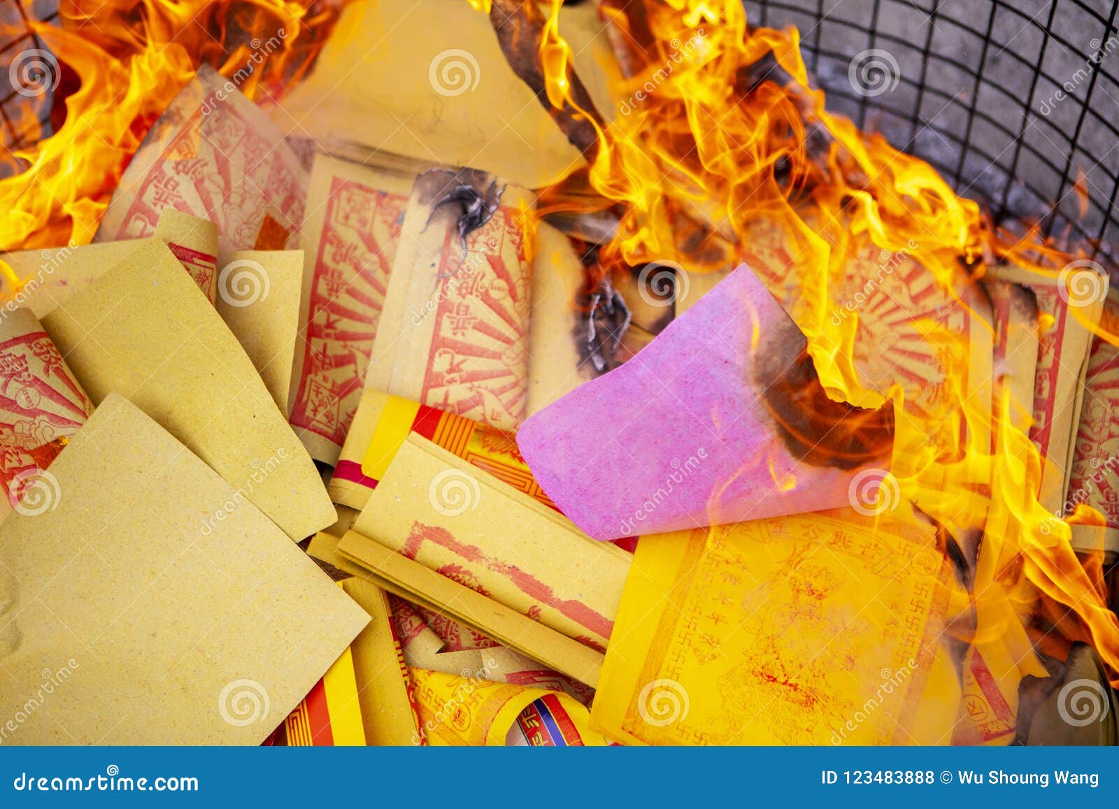Tradition Burning Papers