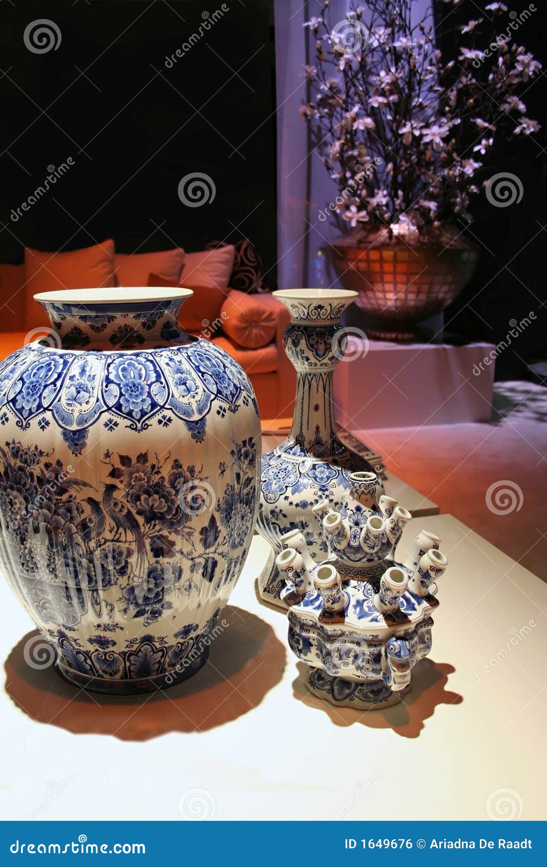 China vases stock photo. Image of showy, living, great 1649676