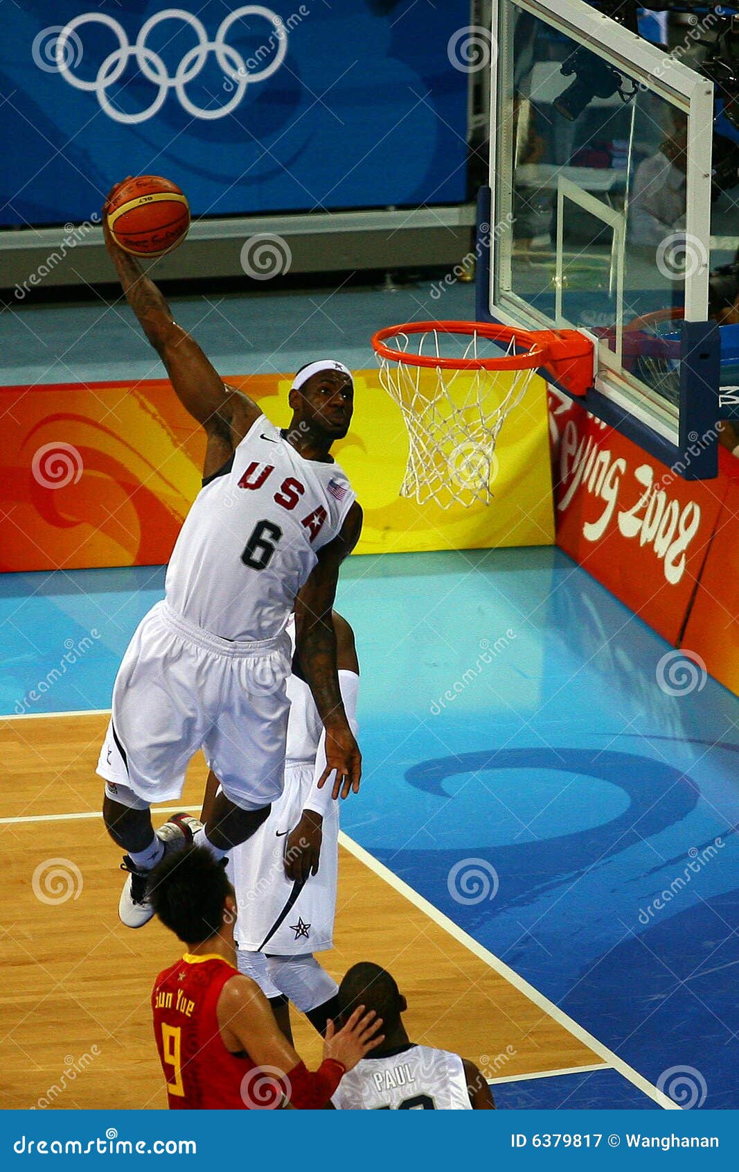 China VS USA editorial photography. Image of lebron, 2008 - 6379817