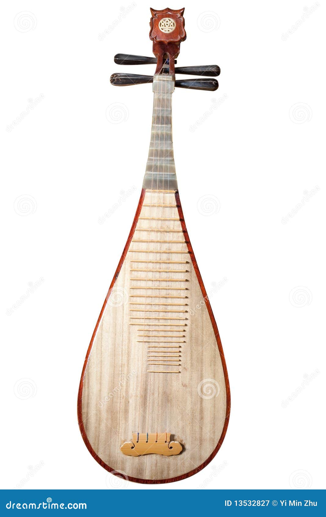 Chinees instrument Pipa stock afbeelding. Image of china 13532827
