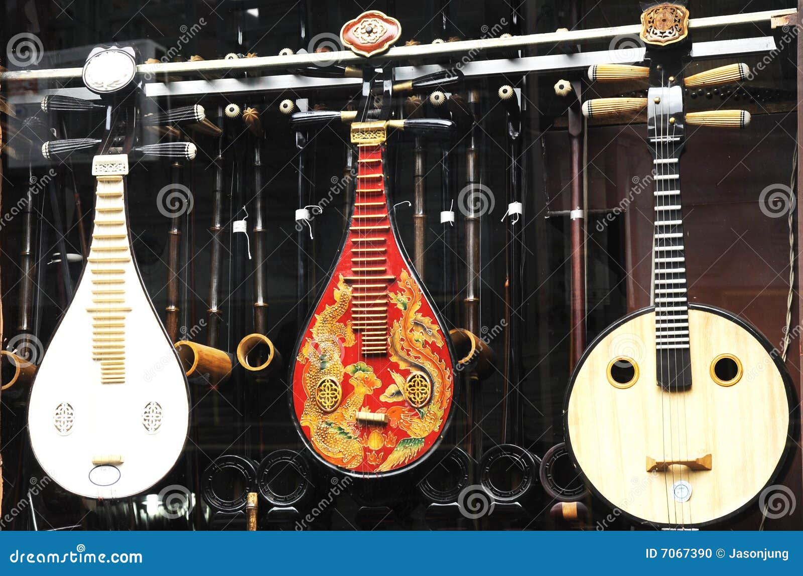 Chinees Oud Muzikaal Instrument Stock Foto Image of chinees, muzikaal