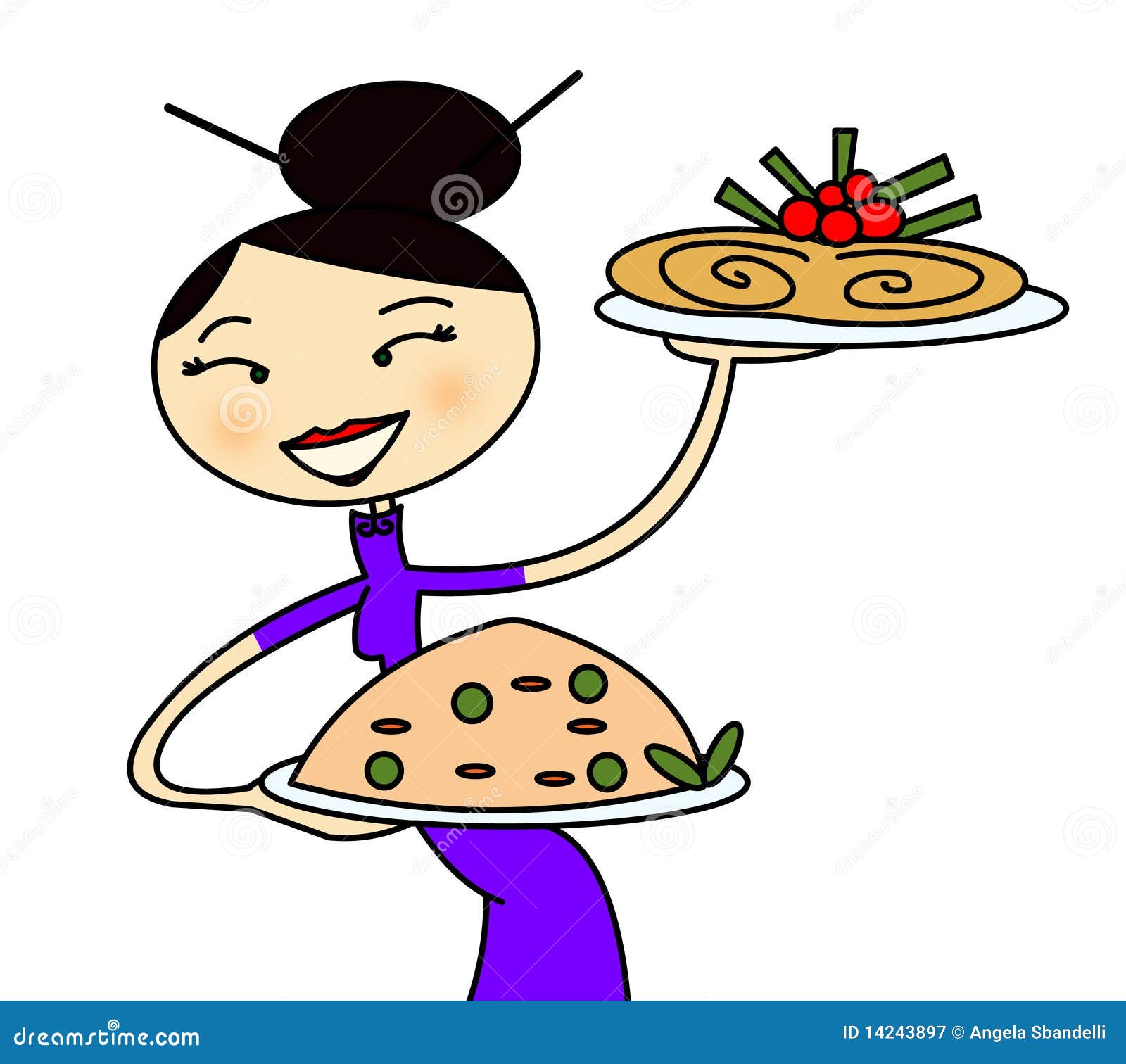 clipart serveur restaurant - photo #31