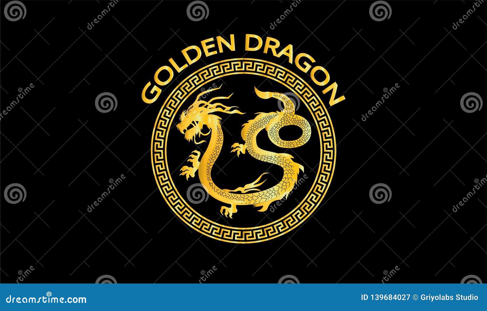 golden dragon logo