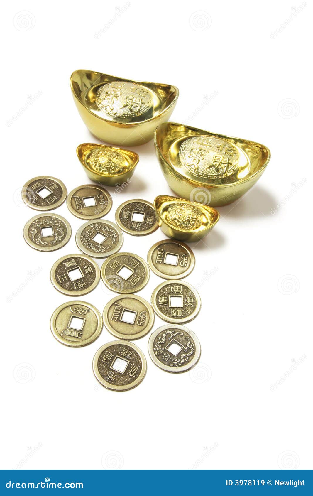 Chinese Ancient Coins And Gold Ingots Stock Image Image Of Chinese chinese-gold-coin-3d-illustration-37387786-png