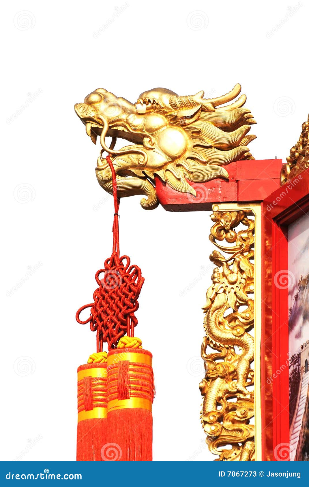 Chinese Ancient Dragon Statue Stock Image Image of statue, style 7067273