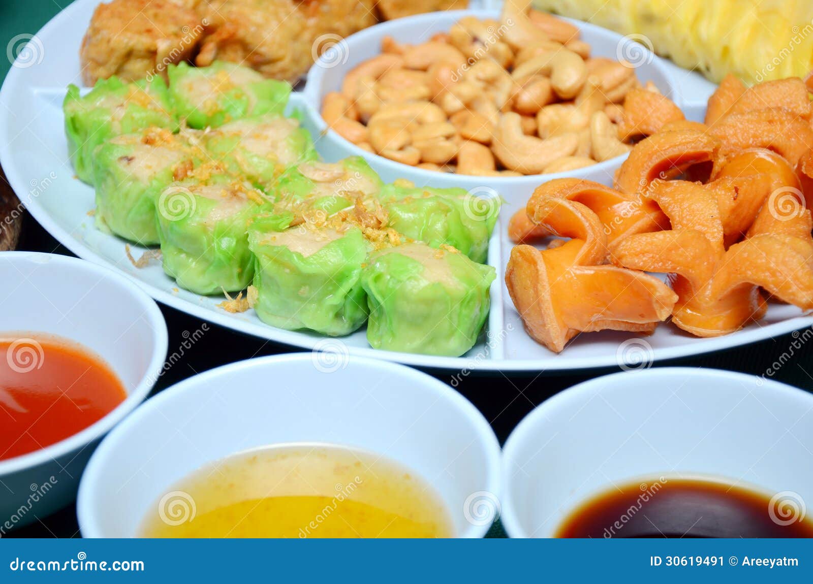 Chinese appetizers. stock image. Image of dumpling, food 30619491