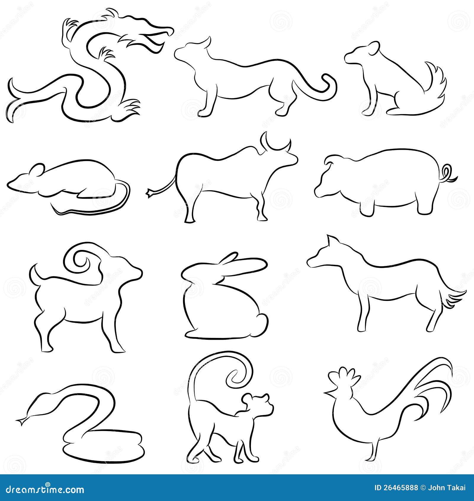 Animal Line Drawings Stock Illustrations – 2,736 Animal Line Drawings Stock  Illustrations, Vectors & Clipart - Dreamstime