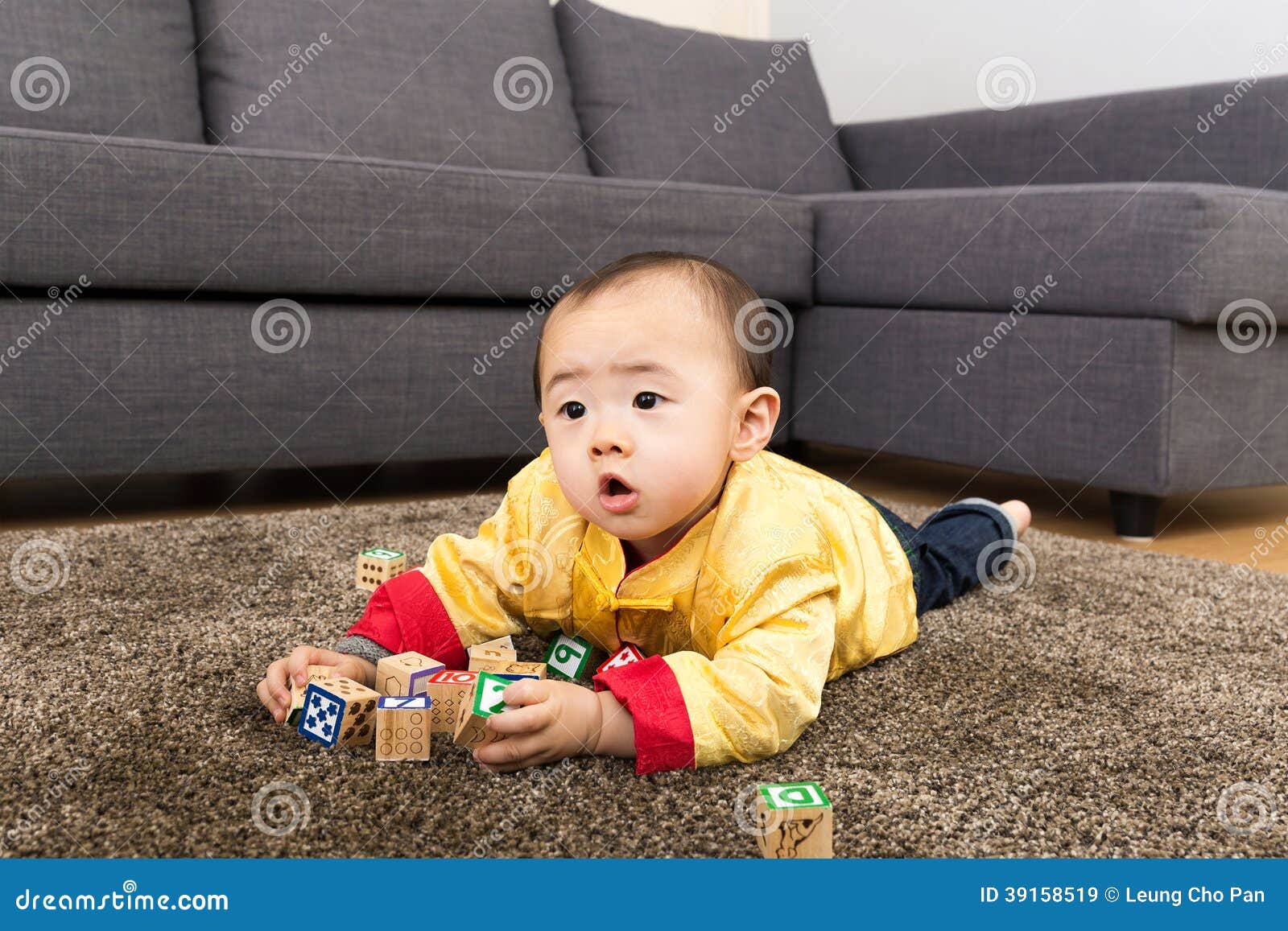 Chinese Baby Play Toy Block Stock Image Image Of Room Golden 39