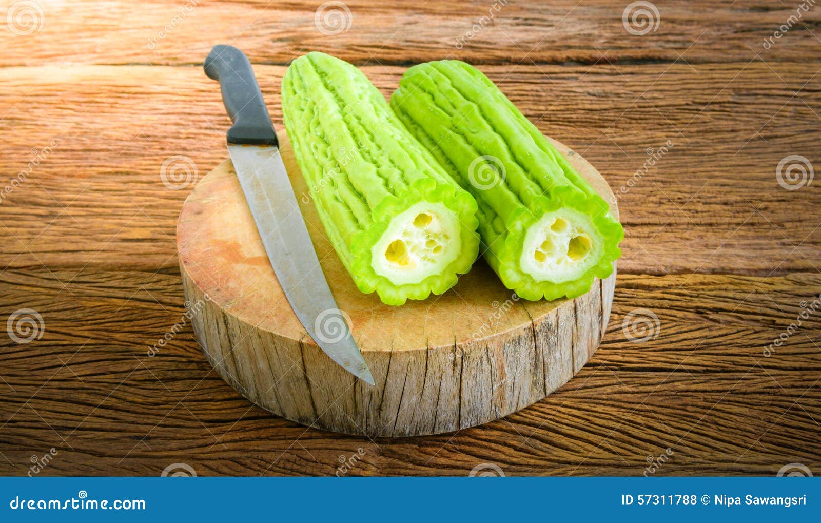 Chinese Bitter Gourd stock photo. Image of small, gourd 57311788