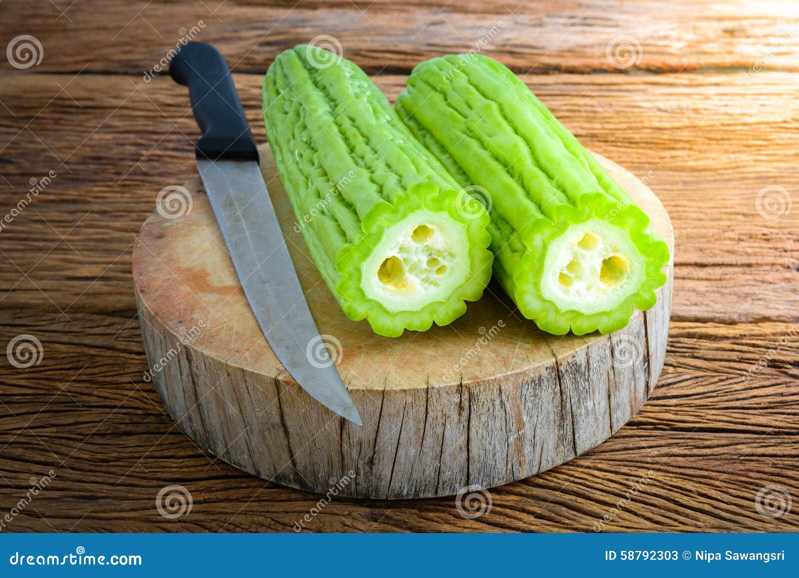 Chinese Bitter Gourd stock image. Image of nature, diet 58792303