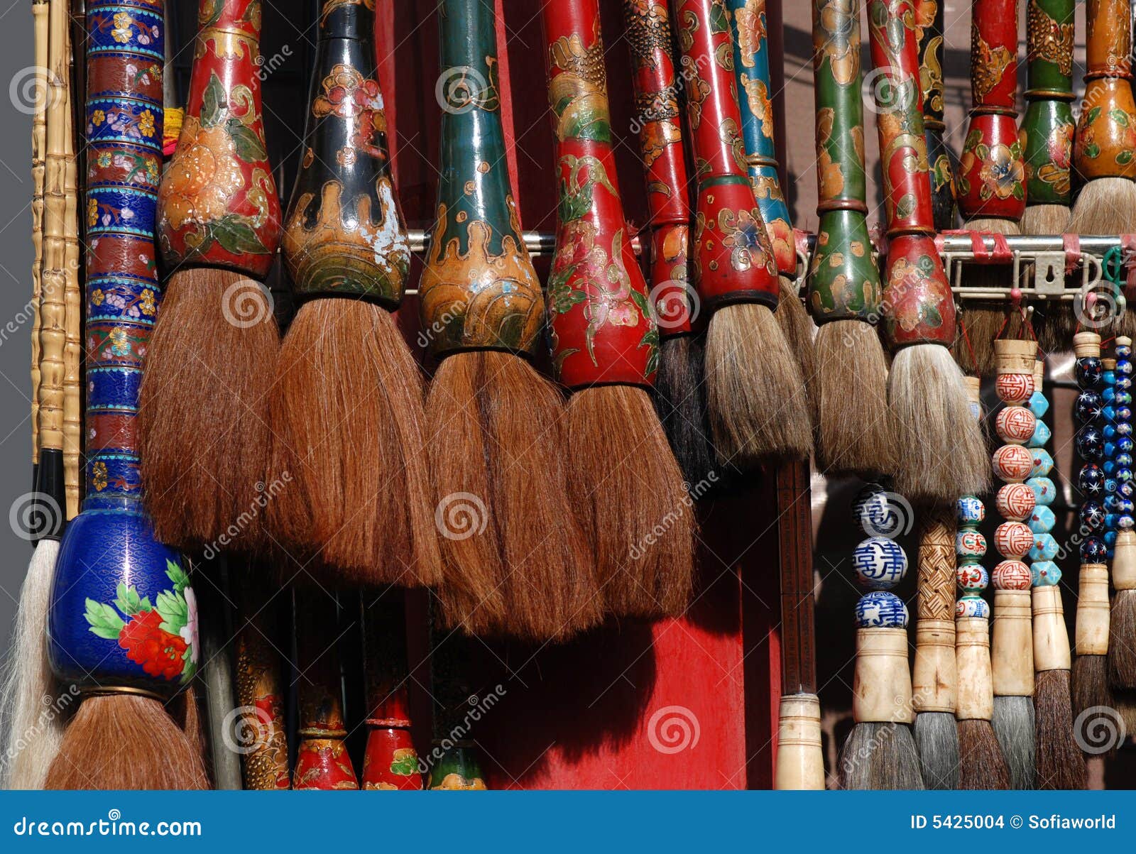 Chinese brushes stock photo. Image of painting, culture 5425004