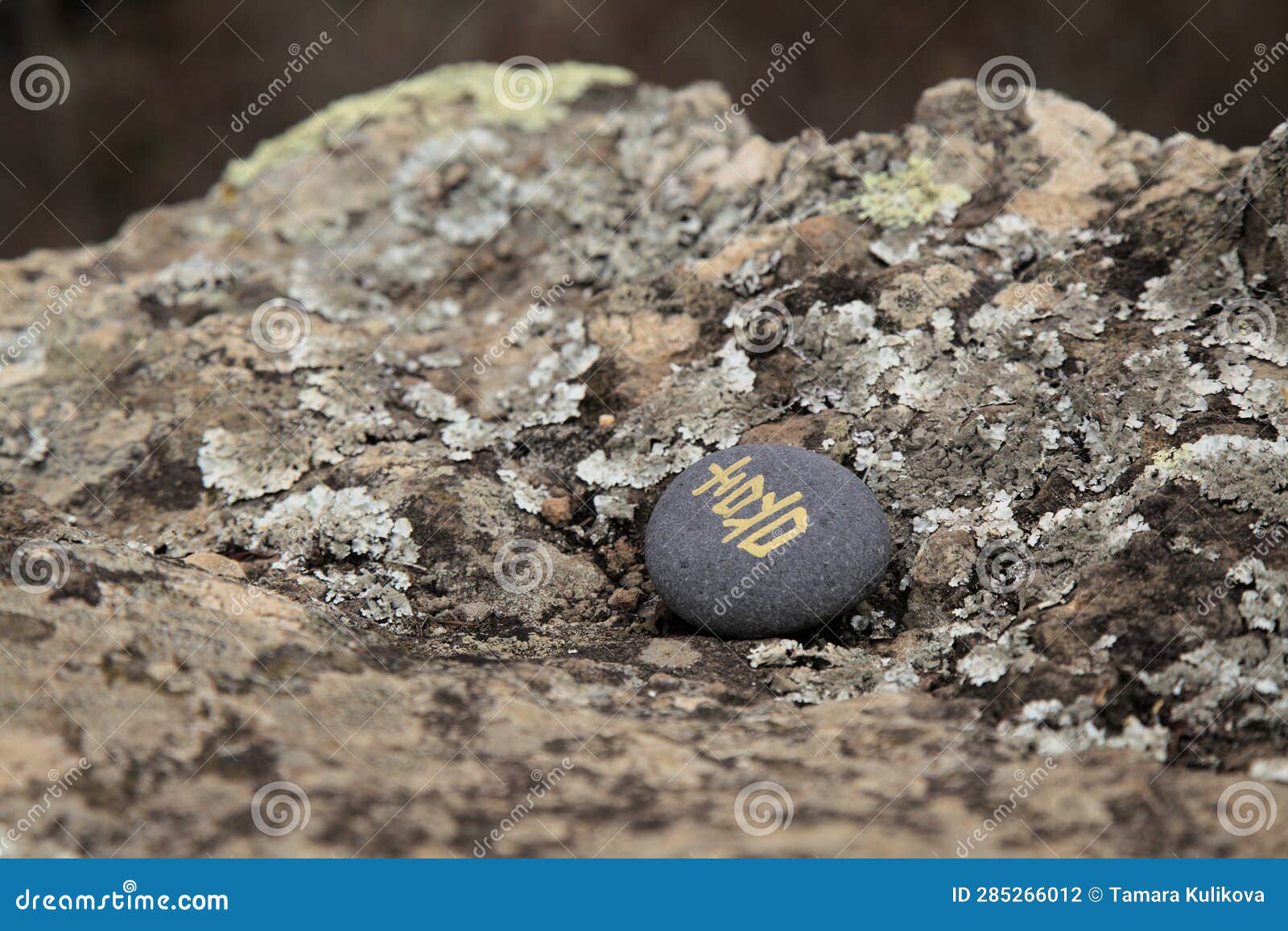 Chinese Character Xi or Japanese Ki, Meaning Joy, Stock Photo Image
