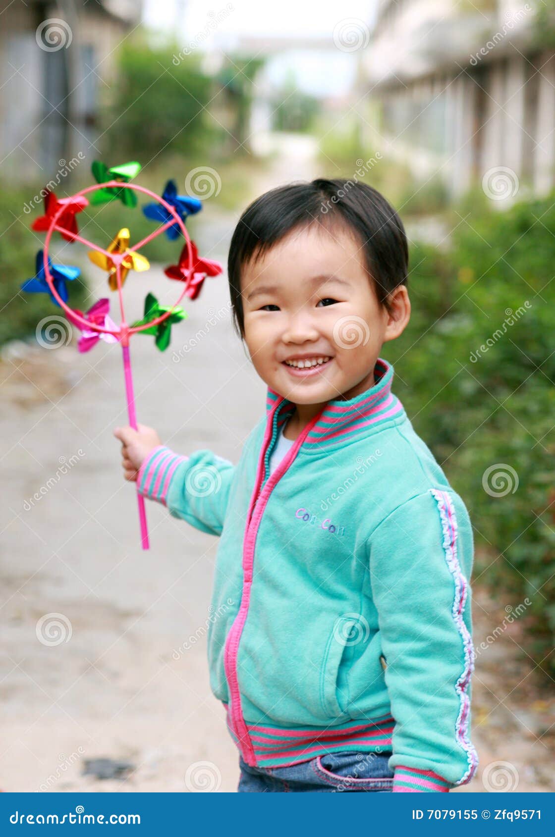 Chinese children playing. stock image. Image of beautiful - 7079155