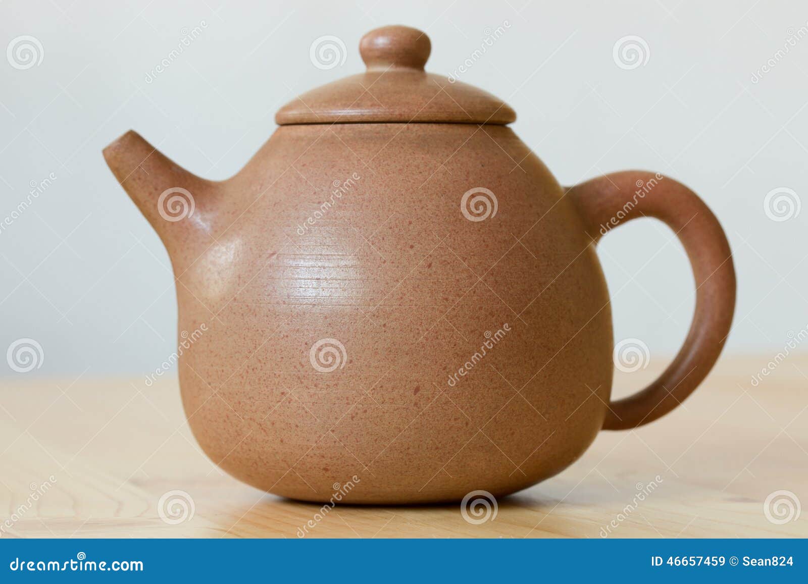 Chinese clay teapot stock image. Image of food, texture 46657459