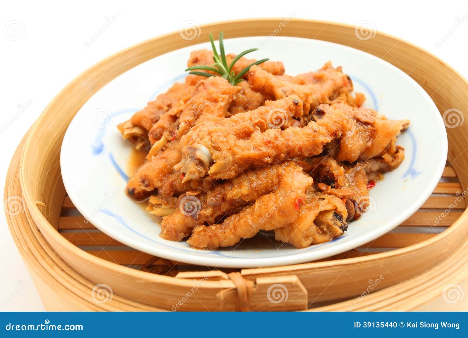 Chinese Cooked Chicken Feet Stock Photo Image of bamboo, exotic 39135440