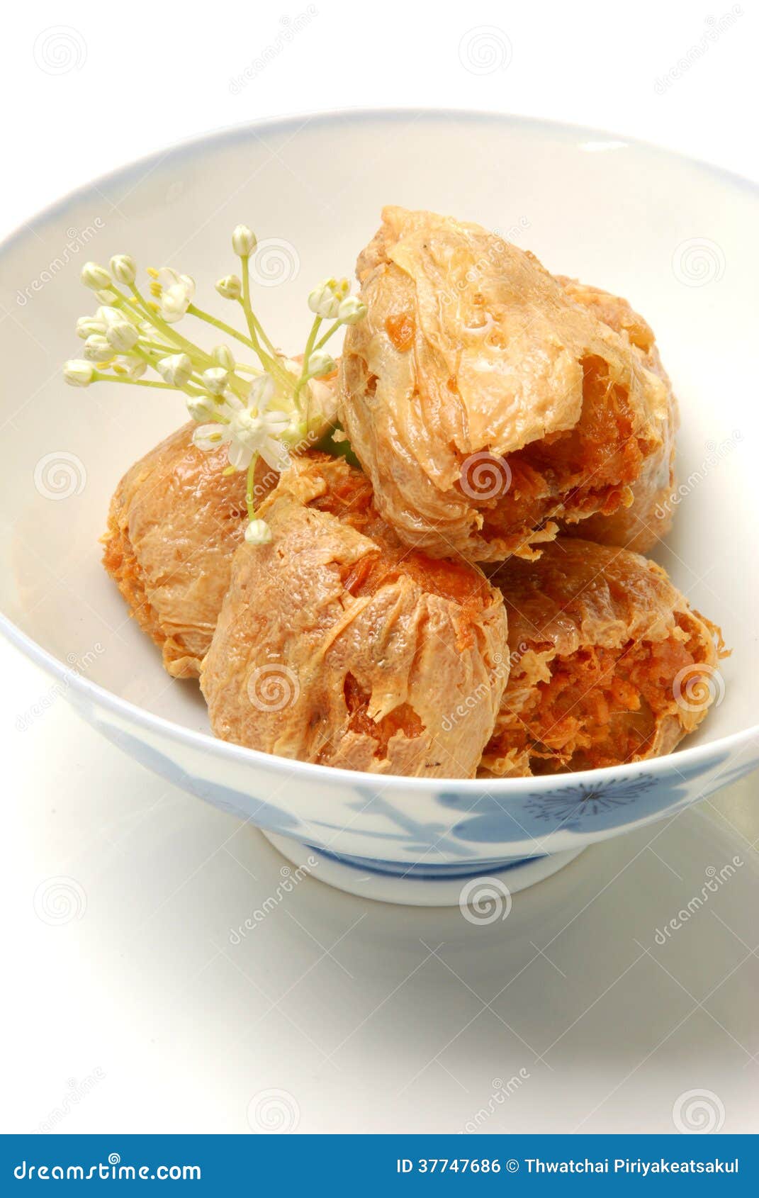 Chinese crab ball stock photo. Image of ingredient, cooking 37747686