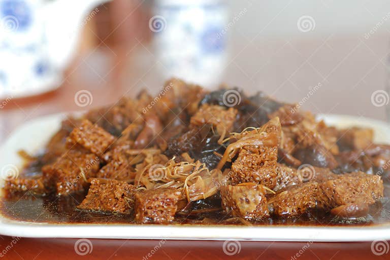 Chinese cuisine Bean Curd stock image. Image of lunch 5263823