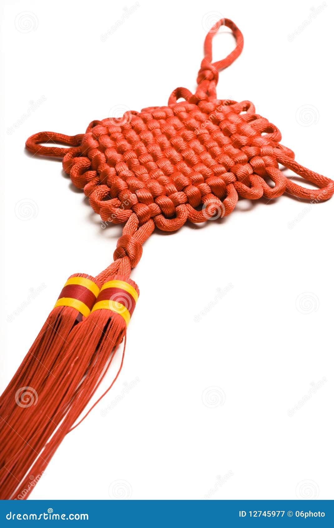 Chinese decorative knots stock image. Image of closeup 12745977