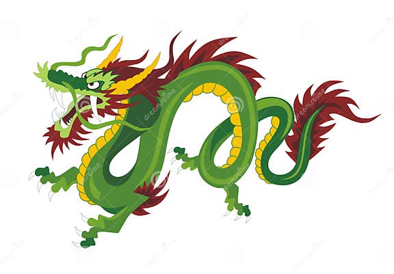 Chinese Dragon stock vector. Illustration of mythology - 4988650