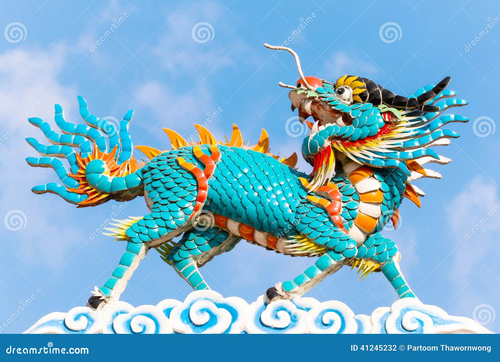 Chinese Dragon Stock Photo - Image: 41245232