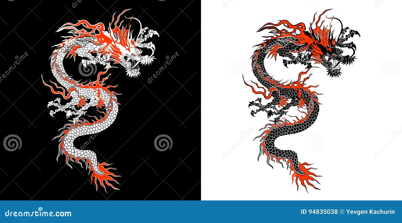 8 Pieces West Chinese Dragon Stencil Dragon Tattoo India  Ubuy