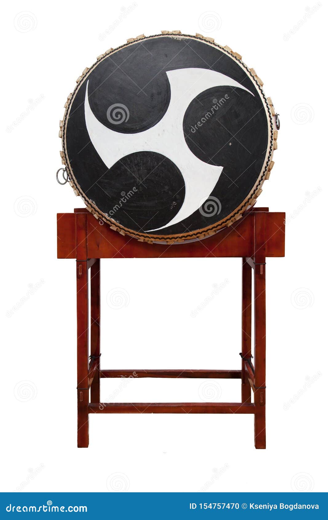 Chinese drum stock illustration. Illustration of modern 154757470