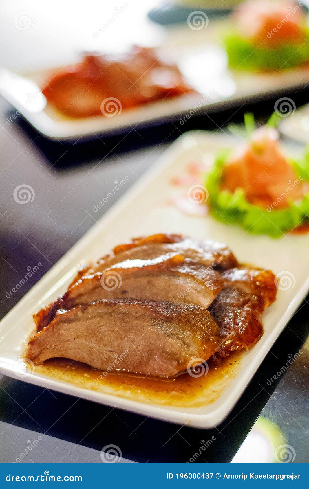 Chinese Delicious Roasted Duck Bbq Stock Image Image of appetizer