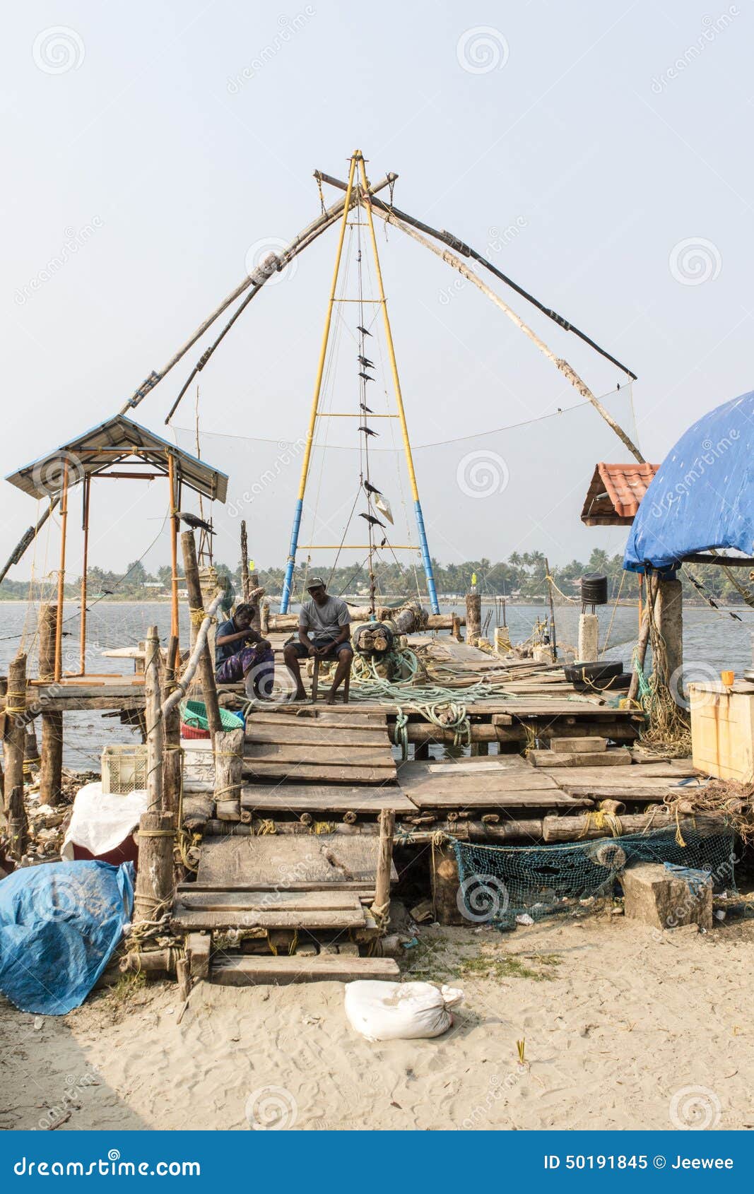 Big Fish Lift Nets Stock Photos - Free & Royalty-Free Stock Photos