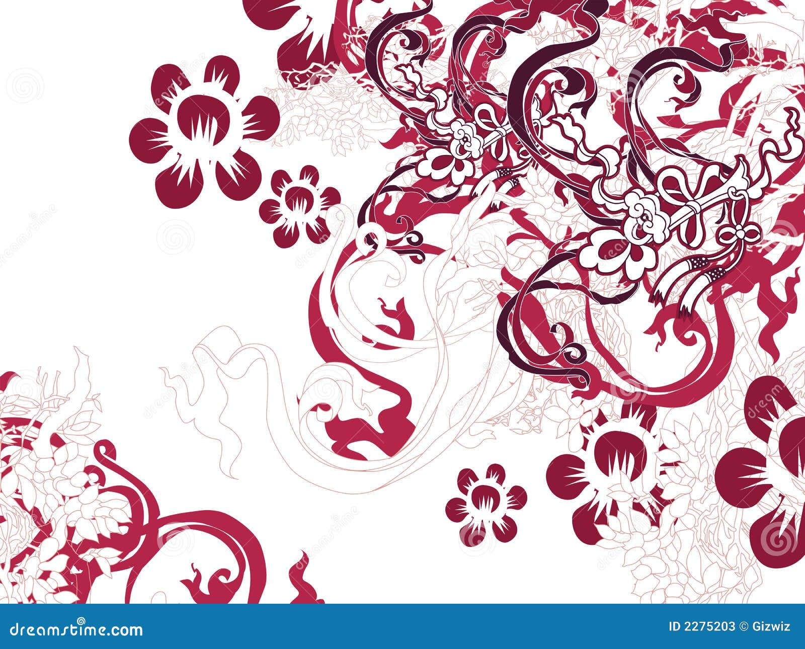 free chinese flower clipart - photo #7